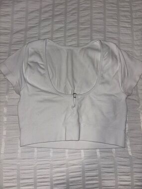 aerie ribbed crop top